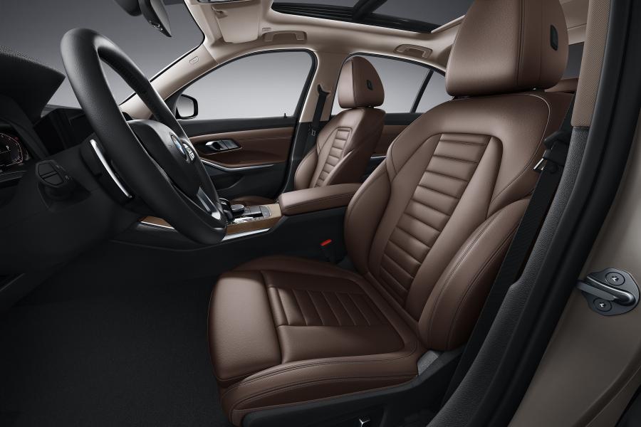 Интерьер BMW 325Li Luxury Line (G28) 2019 года  (CN) (фото 9 из 17)